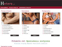 Tablet Screenshot of hetera.pl